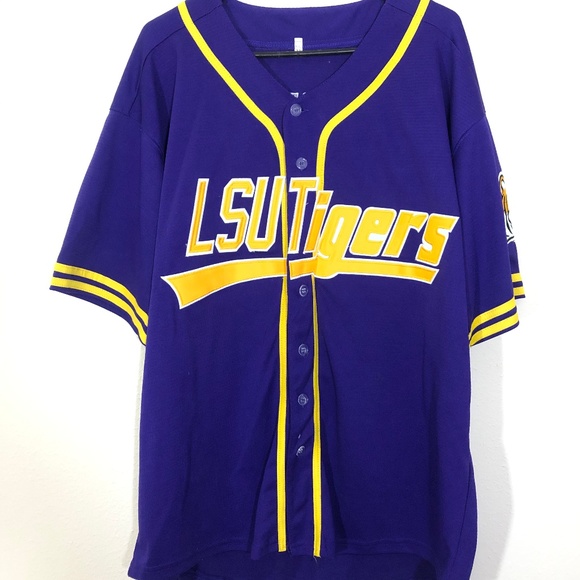 custom lsu baseball jersey
